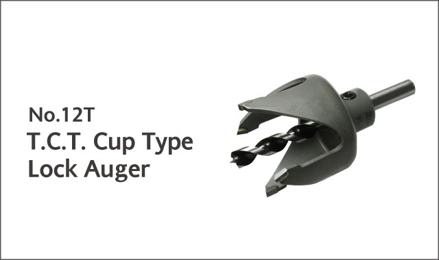 t.c.t.cup type lock auger
