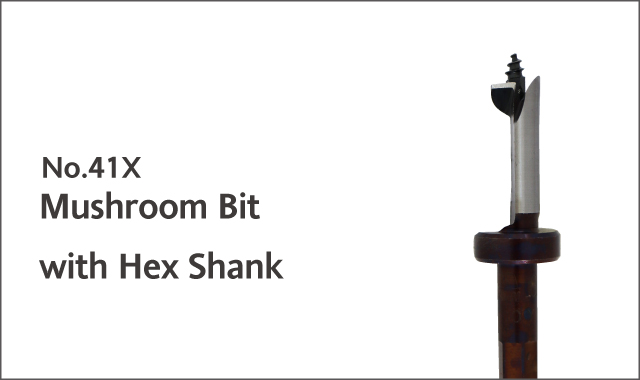hex shnak mushroom bit