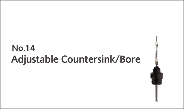adjustable countersink/bore