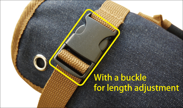 Adjustable length.