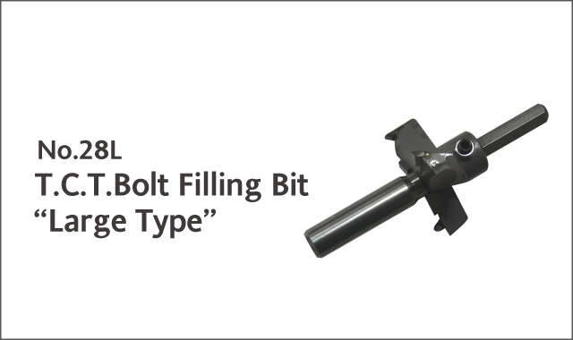 t.c.t.bolt filling bit large type