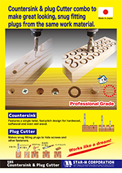 countersink & plug cutter