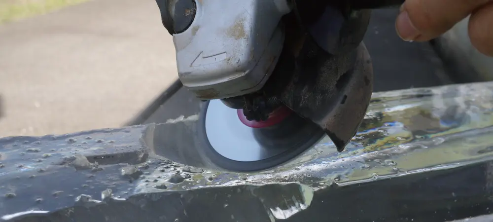 エグリ・カッターチェーンソー使用例