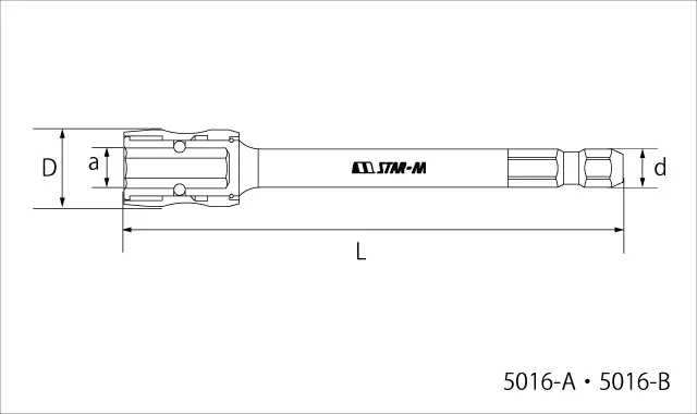 ジョイントアダプターAB寸法