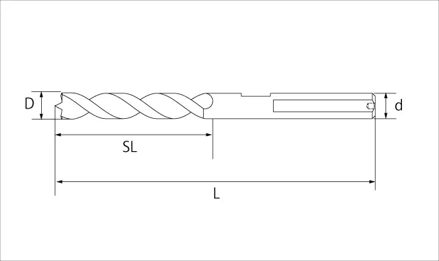 センタードリル寸法