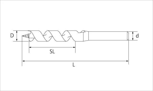 しいたけビットラセン型寸法